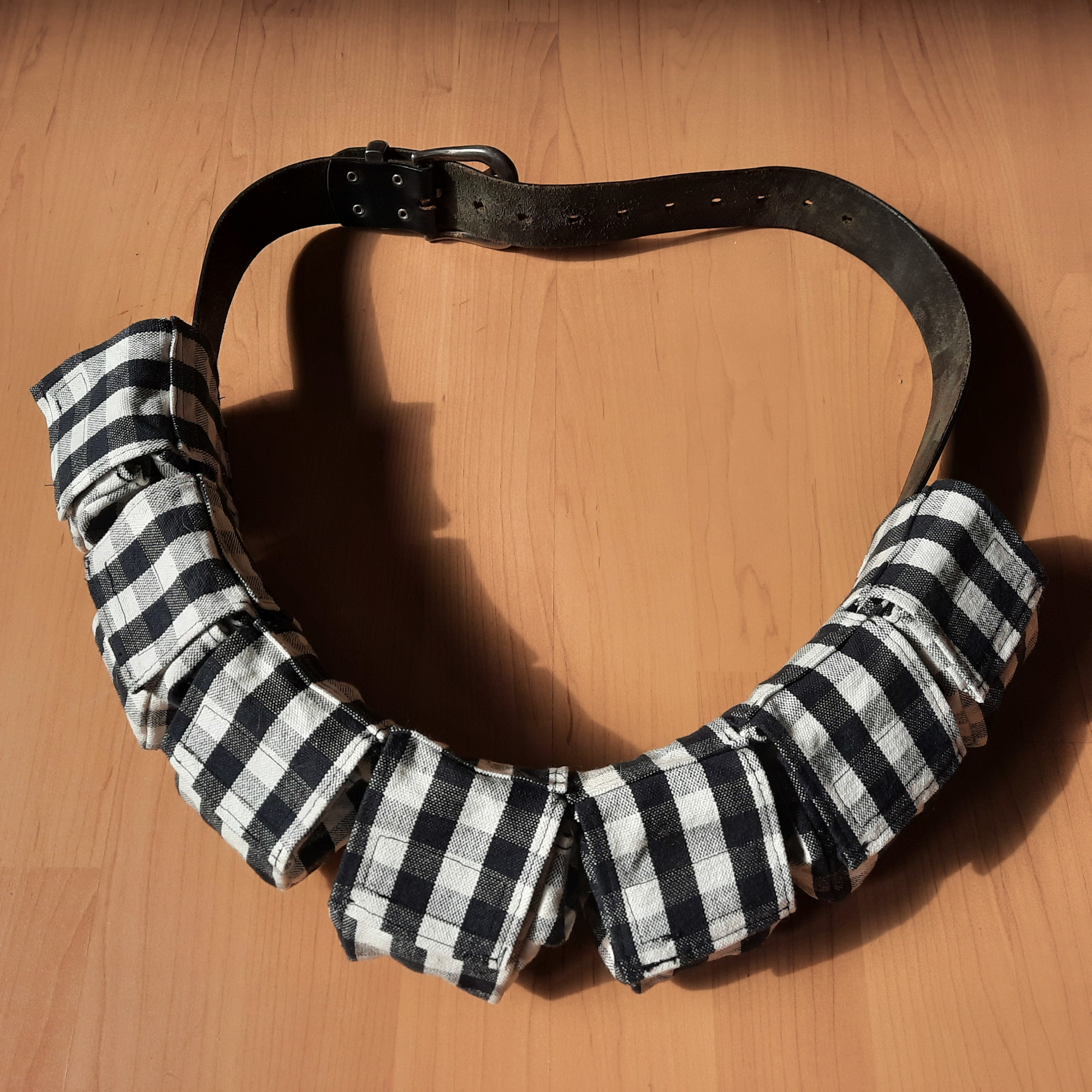 Bild des fertigen Bandoliers